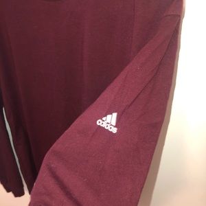 Only wore once burgundy